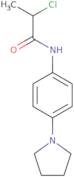 2-Chloro-N-[4-(pyrrolidin-1-yl)phenyl]propanamide