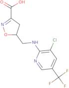 5-[3-Chloro-5-(trifluoromethyl)pyridin-2-ylamino]methyl-4,5-dihydroisoxazole-3-carboxylic acid