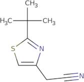 2-(2-tert-Butyl-1,3-thiazol-4-yl)acetonitrile