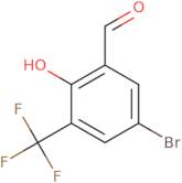 5-Bromo-2-hydroxy-3-(trifluoromethyl)benzaldehyde
