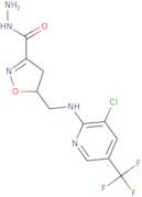 5-[3-Chloro-5-(trifluoromethyl)pyridin-2-ylamino]methyl-4,5-dihydroisoxazole-3-carbohydrazide