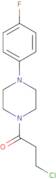 3-Chloro-1-[4-(4-fluorophenyl)piperazin-1-yl]propan-1-one