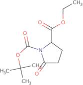 1-(tert-Butyl) 2-ethyl 5-oxo-1,2-pyrrolidinedicarboxylate