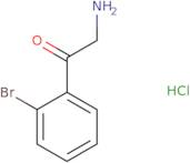 2-amino-1-(2-bromophenyl)ethan-1-one hydrochloride