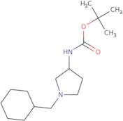 (R)-tert-Butyl 1-(cyclohexylmethyl)pyrrolidin-3-ylcarbamate