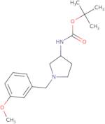 (R)-tert-Butyl 1-(3-methoxybenzyl)pyrrolidin-3-ylcarbamate