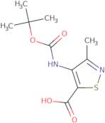 4-(tert-Butoxycarbonylamino)-3-methylisothiazole-5-carboxylic acid