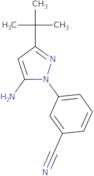 3-(5-Amino-3-tert-butyl-1H-pyrazol-1-yl)benzonitrile