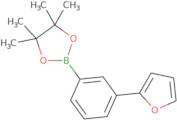 2-[3-(Furan-2-yl)phenyl]-4,4,5,5-tetramethyl-1,3,2-dioxaborolane