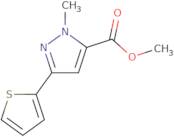 Methyl 1-methyl-3-(thiophen-2-yl)-1H-pyrazole-5-carboxylate