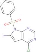 4-Chloro-6-iodo-7-phenylsulfonyl-7H-pyrrolo[2,3-d]pyrimidine