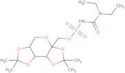 2,3:4,5-Bis-o-(1-methylethylidene)-beta-D-fructopyranose 1-[[(diethylamino)carbonyl]sulfamate]