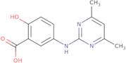 5-[(4,6-Dimethylpyrimidin-2-yl)amino]-2-hydroxybenzoic acid