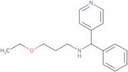 (3-Ethoxy-propyl)-(phenyl-pyridin-4-yl-methyl)-amine