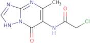 2-Chloro-N-(7-hydroxy-5-methyl-[1,2,4]triazolo[1,5-a]pyrimidin-6-yl)-acetamide