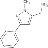 (1-Methyl-3-phenyl-1H-pyrazol-5-yl)methylamine