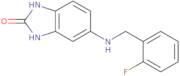 5-{[(2-Fluorophenyl)methyl]amino}-2,3-dihydro-1H-1,3-benzodiazol-2-one