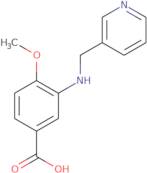 4-Methoxy-3-[(pyridin-3-ylmethyl)-amino]-benzoic acid