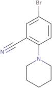 5-Bromo-2-(piperidin-1-yl)benzonitrile