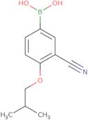 [3-cyano-4-(2-methylpropoxy)phenyl]boronic acid