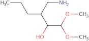 3-(Aminomethyl)-1,1-dimethoxyhexan-2-ol