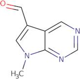 7-Methyl-7H-pyrrolo[2,3-d]pyrimidine-5-carbaldehyde