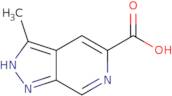 3-Methyl-1H-pyrazolo[3,4-c]pyridine-5-carboxylic acid