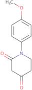 1-(4-Methoxyphenyl)piperidine-2,4-dione