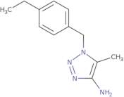 1-[(4-Ethylphenyl)methyl]-5-methyl-1H-1,2,3-triazol-4-amine