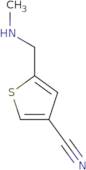 5-[(Methylamino)methyl]thiophene-3-carbonitrile