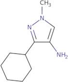 3-Cyclohexyl-1-methyl-1H-pyrazol-4-amine