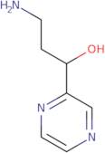 3-Amino-1-(pyrazin-2-yl)propan-1-ol