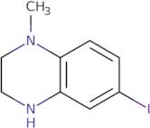 6-Iodo-1-methyl-1,2,3,4-tetrahydroquinoxaline