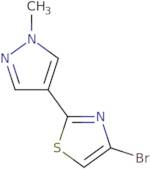 4-Bromo-2-(1-methyl-1H-pyrazol-4-yl)-1,3-thiazole