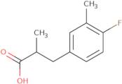 3-(4-Fluoro-3-methylphenyl)-2-methylpropanoic acid