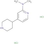 N,N-Dimethyl-4-piperidin-4-ylpyridin-2-amine dihydrochloride