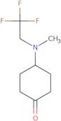 4-[Methyl(2,2,2-trifluoroethyl)amino]cyclohexan-1-one