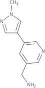 [5-(1-Methyl-1H-pyrazol-4-yl)pyridin-3-yl]methanamine