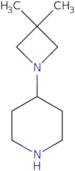 4-(3,3-Dimethylazetidin-1-yl)piperidine