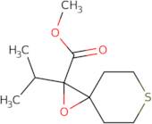 Methyl 2-(propan-2-yl)-1-oxa-6-thiaspiro[2.5]octane-2-carboxylate