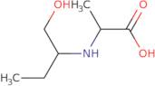 2-[(1-Hydroxybutan-2-yl)amino]propanoic acid