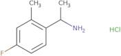 (1R)-1-(4-Fluoro-2-methylphenyl)ethan-1-amine hydrochloride