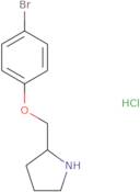 (2S)-2-[(4-Bromophenoxy)methyl]pyrrolidine hydrochloride