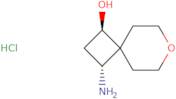 rac-(1R,3R)-3-Amino-7-oxaspiro[3.5]nonan-1-ol hydrochloride
