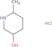 (3S,6R)-6-Methylpiperidin-3-ol hydrochloride