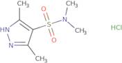 N,N,3,5-Tetramethyl-1H-pyrazole-4-sulfonamide hydrochloride