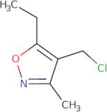 4-(Chloromethyl)-5-ethyl-3-methyl-1,2-oxazole