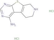 8-Thia-4,6,11-triazatricyclo[7.4.0.0,2,7]trideca-1(9),2,4,6-tetraen-3-amine dihydrochloride