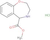 Methyl 2,3,4,5-tetrahydro-1,4-benzoxazepine-5-carboxylate hydrochloride