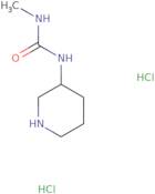 3-Methyl-1-(piperidin-3-yl)urea dihydrochloride